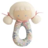 AUDREY GRAB RATTLE LIBERTY BLUE -Toy Discount Store alimrose audrey grab rattle liberty blue
