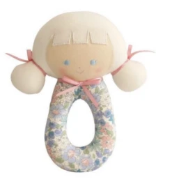 AUDREY GRAB RATTLE LIBERTY BLUE