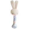 BUNNY STICK RATTLE IN LIBERTY BLUE