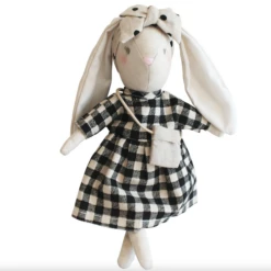 MINI SOFIA BUNNY - BLACK CHECK