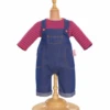 Corolle DENIM OVERALLS SET FOR 14" BABY DOLL -Toy Discount Store corolle denim overalls set for 14 baby doll