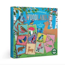 Eeboo WOODLAND MEMORY AND MATCHING GAME