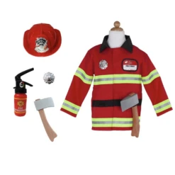 Great Pretenders FIREMAN WITH ACCESSORIES, 5-6 -Toy Discount Store great pretenders fireman with accessories 5 6 3