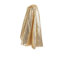 Great Pretenders GRACIOUS GOLD SEQUINS CAPE SIZE 5-6