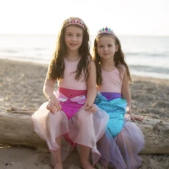 Great Pretenders MERMAID GLIMMER SKIRT SET, 5-6 -Toy Discount Store great pretenders mermaid glimmer skirt set 5 6 2