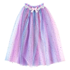 Great Pretenders RAINBOW UNICORN CAPE WITH HEADBAND -Toy Discount Store great pretenders rainbow unicorn cape with headban 2