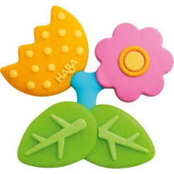 Haba CLUTCHING TOY PETAL SILICONE TEETHER