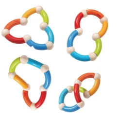 Haba COLOR SNAKE RATTLE -Toy Discount Store haba color snake rattle 2