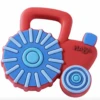 Haba TRACTOR SILICONE TEETHER -Toy Discount Store haba tractor silicone teether