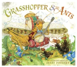 THE GRASSHOPPER AND THE ANTS