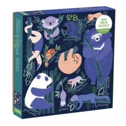 TREE-DWELLING SLOWPOKES 500 PIECE PUZZLE
