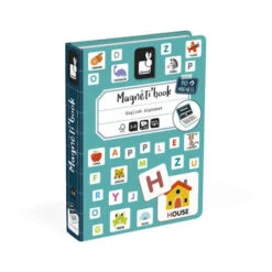 Janod ENGLISH ALPHABET MAGNETI BOOK