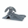 JELLYCAT BASHFUL DUSKY BLUE BUNNY SOOTHER -Toy Discount Store jellycat bashful dusky blue bunny soother