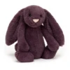JELLYCAT BASHFUL MEDIUM PLUM BUNNY -Toy Discount Store jellycat bashful medium plum bunny