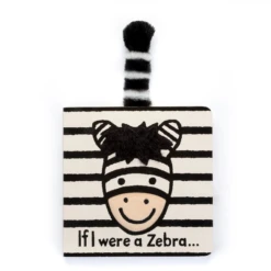 JELLYCAT IF I WERE A ZEBRA BOOK