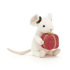 JELLYCAT MERRY MOUSE WREATH -Toy Discount Store jellycat merry mouse present