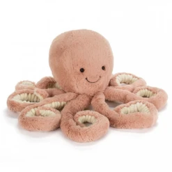 JELLYCAT ODELL OCTOPUS SOOTHER -Toy Discount Store jellycat odell octopus little