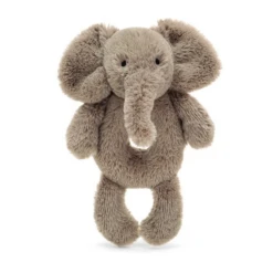 JELLYCAT SMUDGE ELEPHANT RING RATTLE