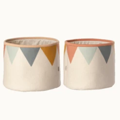 Maileg BASKET 2 PIECE SET - ROSE