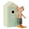 Maileg BEACH MICE, BIG BROTHER IN CABIN -Toy Discount Store maileg beach mice big brother in cabin 1