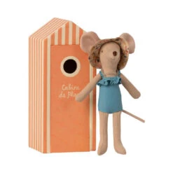 Maileg BEACH MICE, SURFER LITTLE SISTER -Toy Discount Store maileg beach mice mum in cabin