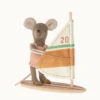 Maileg BEACH MICE, SURFER LITTLE SISTER -Toy Discount Store maileg beach mice surfer little sister
