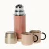 Maileg THERMOS AND CUPS -SOFT CORAL -Toy Discount Store maileg thermos and cups soft coral