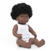 Miniland BABY DOLL AFRICAN AMERICAN GIRL-15" -Toy Discount Store miniland baby doll african american girl 15
