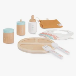 Miniland BABY DOLL CAUCASIAN BRUNETTE GIRL 15" -Toy Discount Store miniland wooden doll feeding set 1