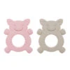 GIGGLY PIGGLY SILICONE TEETHER SET OF 2 -Toy Discount Store ore giggly piggly silicone teether set of 2