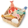 Tender Leaf Toys SEAFOOD BASKET -Toy Discount Store tender leaf toys seafood basket