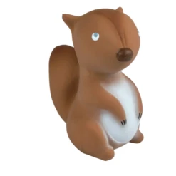 Tikiri ARCTIC SQUIRREL ORGANIC RUBBER TEETHER,RATTLE AND BATH TOY
