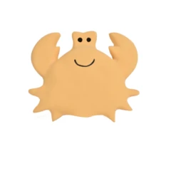Tikiri CRAB ORGANIC NATURAL RUBBER RATTLE, TEETHER AND BATH TOY