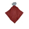 Tikiri ELEPHANT BARN RED ORGANIC COMFORTER TEETHER -Toy Discount Store tikiri elephant barn red organic comforter teether